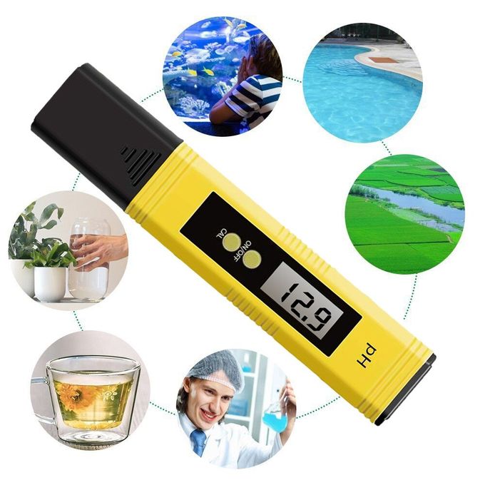 PH Mètre Numérique LCD Stylo de Testeur Précision 99.99 Aquarium Piscine  Eau Vin Urine Étalonnage Automatique - Shop4Shop Maroc